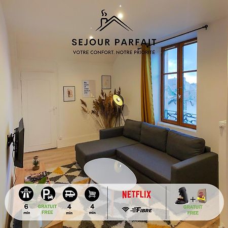 Appart'Hotel Le Strasbourg - Renove, Calme Et Netflix Belfort Exteriör bild