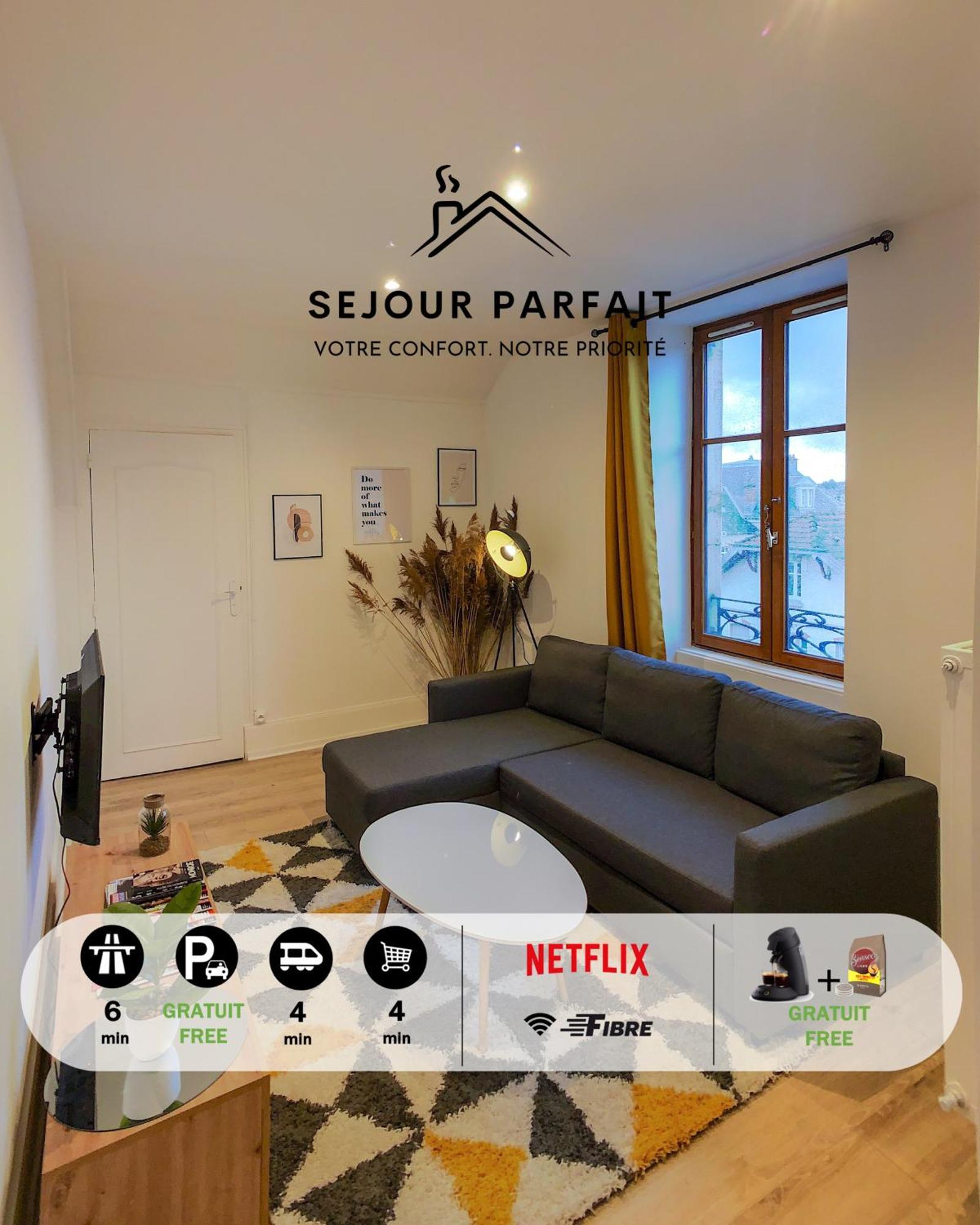 Appart'Hotel Le Strasbourg - Renove, Calme Et Netflix Belfort Exteriör bild